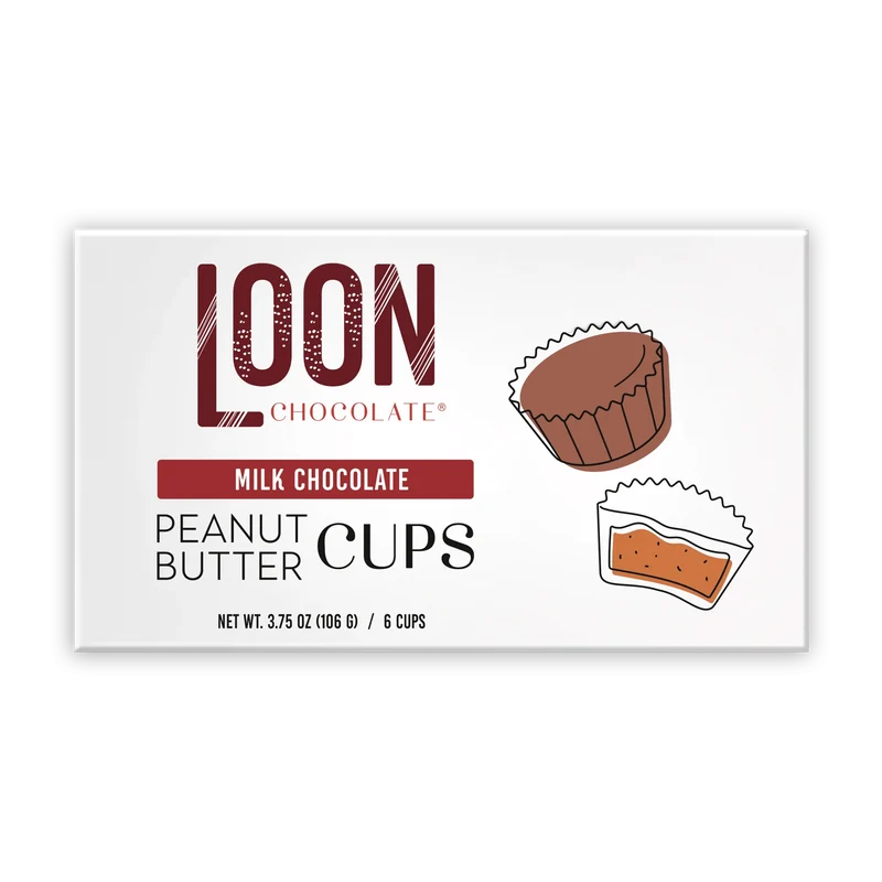Loon Chocolate Milk Peanut Butter Cups 50%