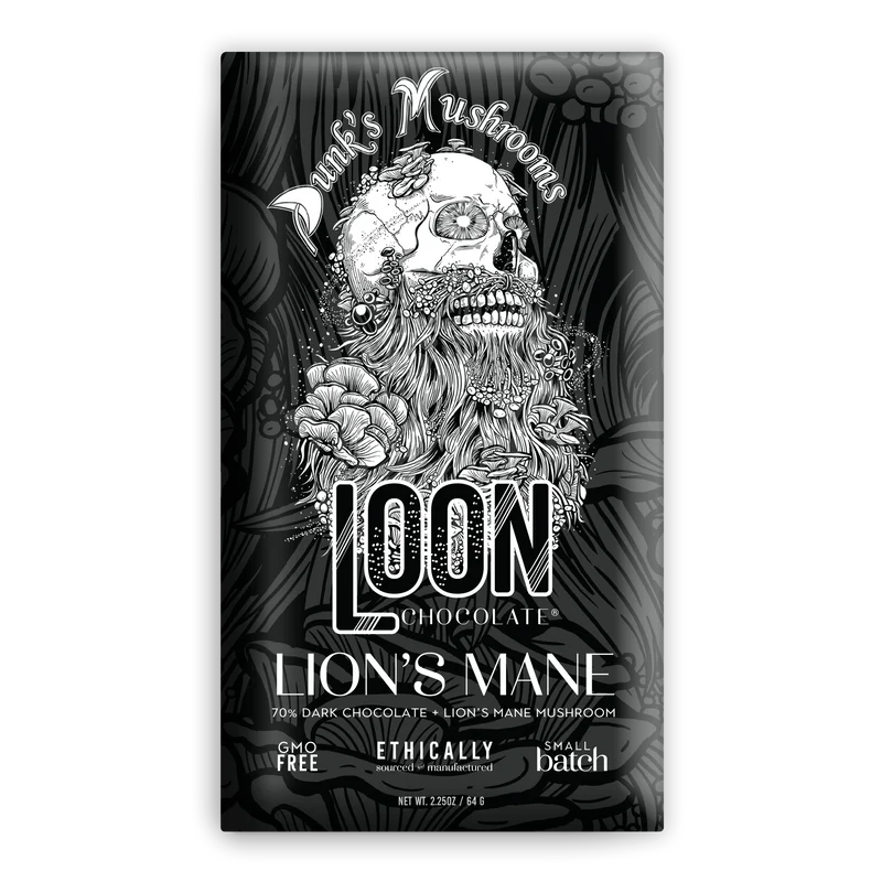Loon Chocolate Dark w/ Lion's Mane 70%