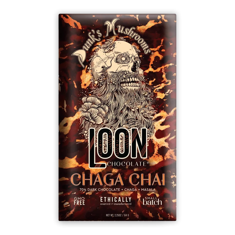 Loon Chocolate Dark w/ Chaga Chai 70%