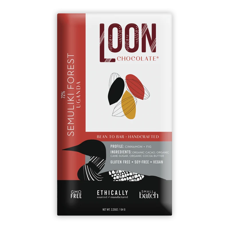 Loon Chocolate Dark Uganda 72%