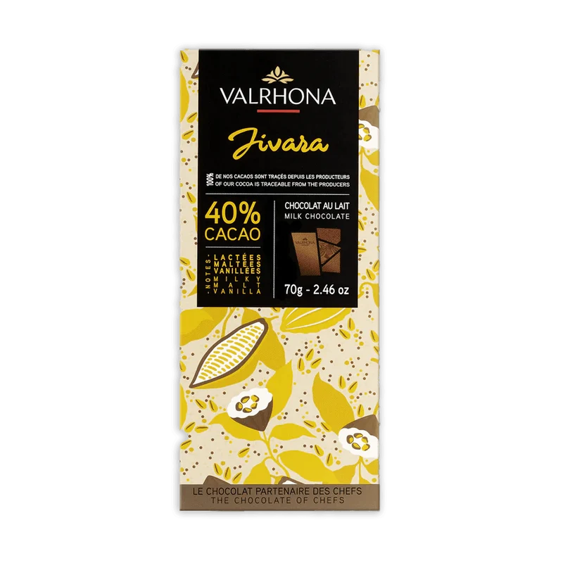 Valrhona Grand Cru Jivara Milk Chocolate 40%