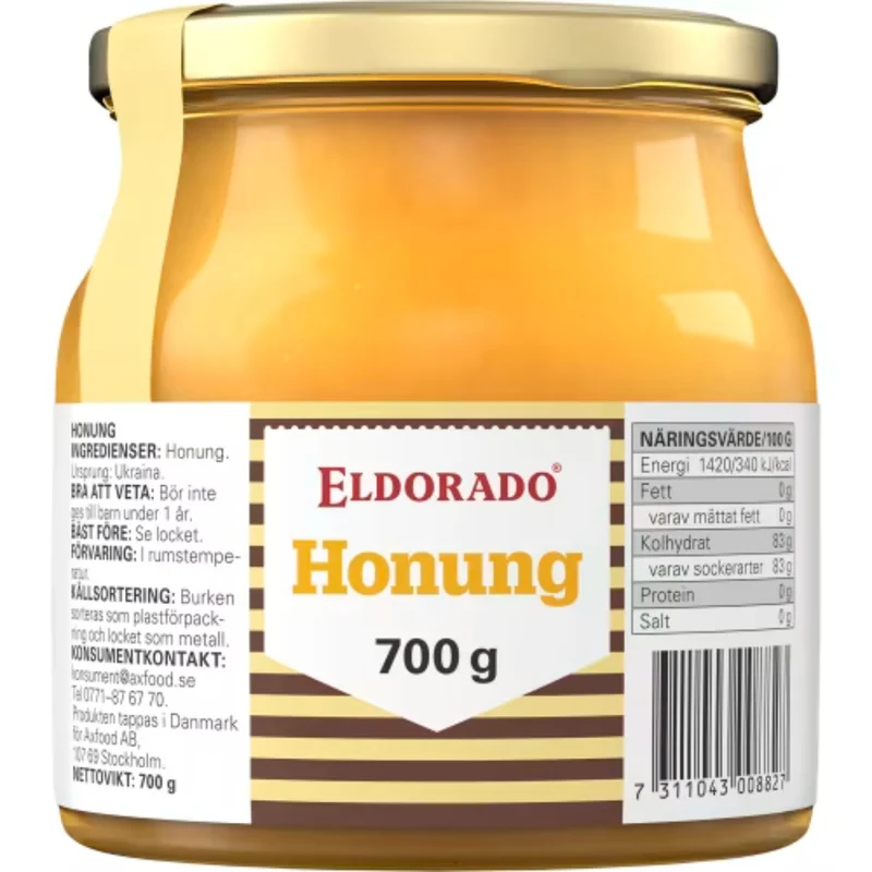 Eldorado Honung Fast - Solid Honey 700g
