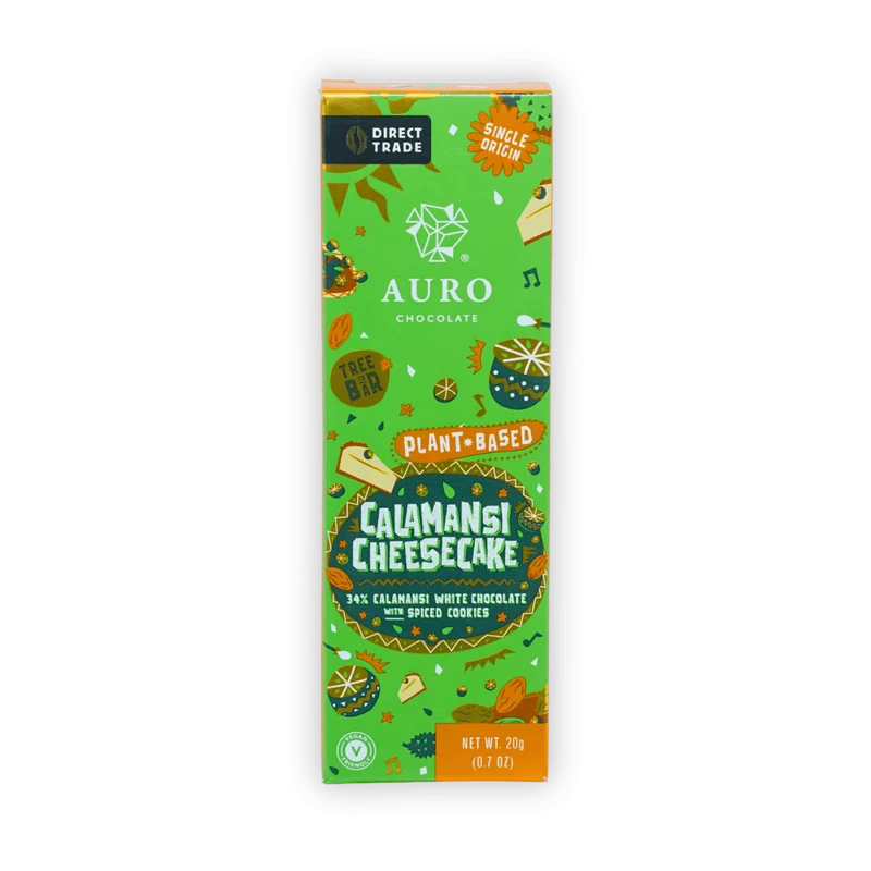 Auro Mini Chocolate Bar Calamansi Cheesecake 34%