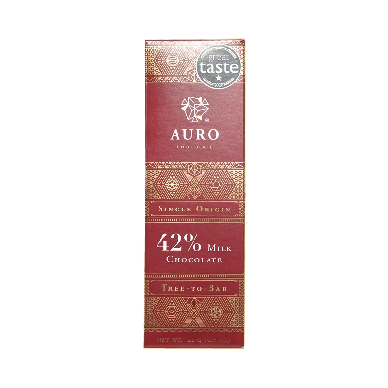 Auro Mini Chocolate Bar Milk 42%