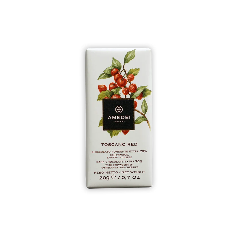 Amedei Mini Bars Toscano Red 70%