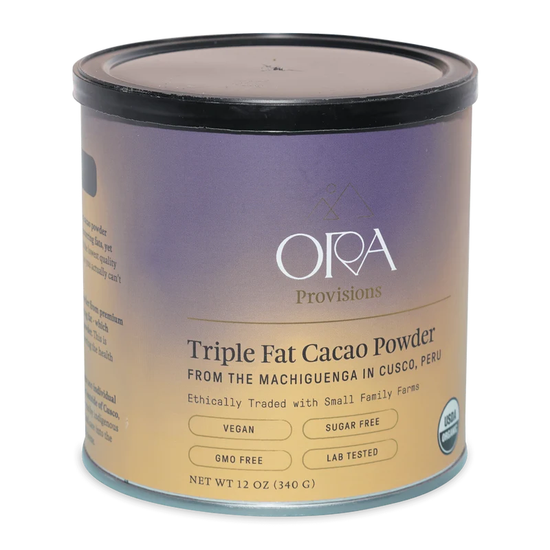 Ora Cacao Triple Fat Cacao Powder 100% (Not Alkalized)