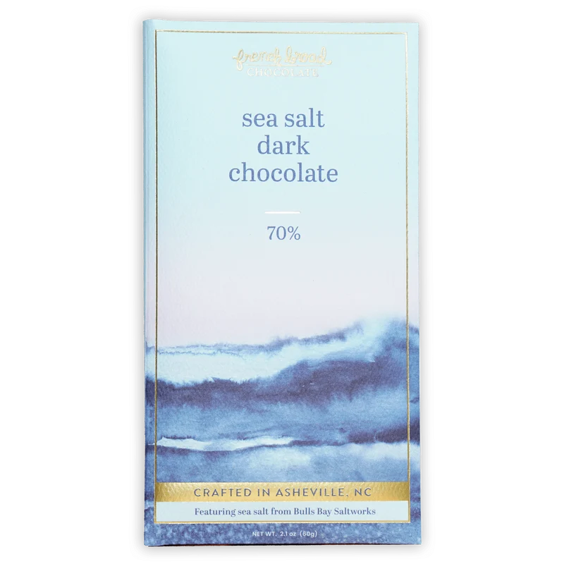 French Broad Dark Chocolate w/ Sea Salt 70%