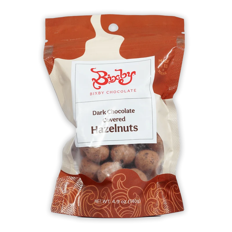 Bixby Dark Chocolate Covered Hazelnuts
