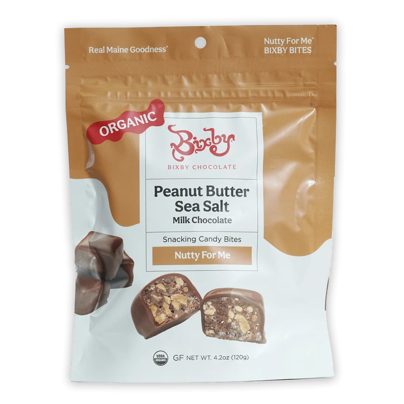 Bixby Nutty for Me Chocolate Bites 45%