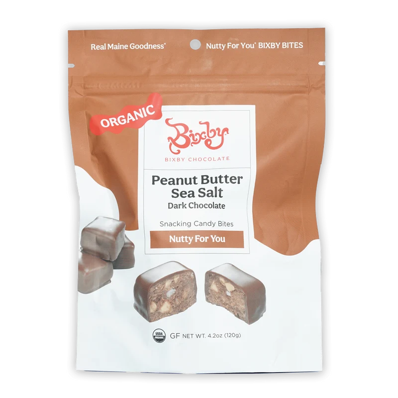 Bixby Nutty for You Chocolate Bites 60%