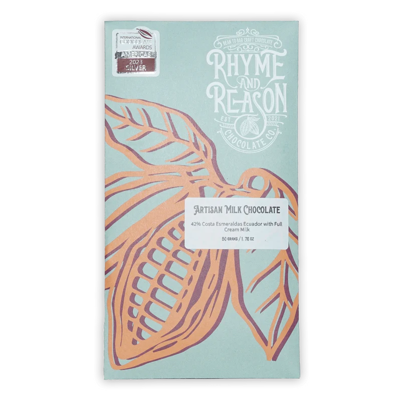 Rhyme and Reason Artisan Milk Chocolate 42%