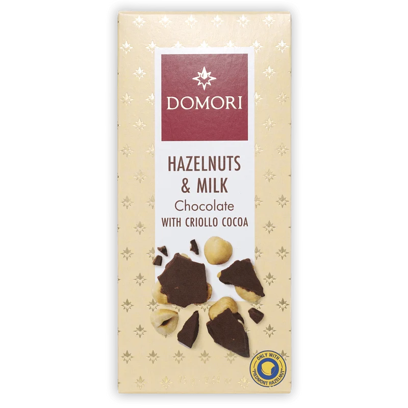 Domori Gianduja Chocolate w/ Piedmont Hazelnuts 35%
