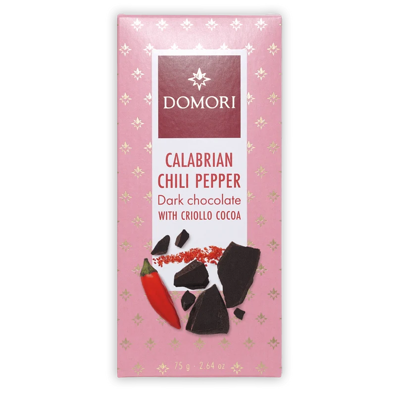 Domori Dark Chocolate w/ Calabrian Chili 70%
