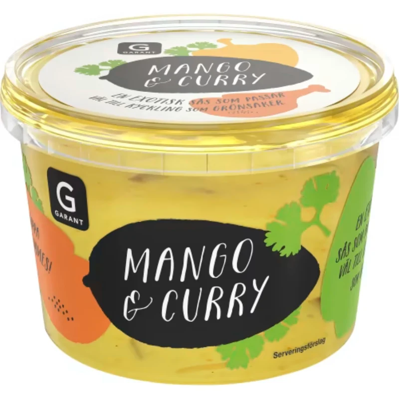 Garant Mango Currysås - Mango Curry Sauce 200ml