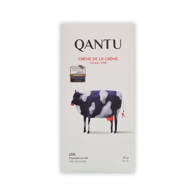 Qantu Milk Chocolate Crème de la Crème 45%