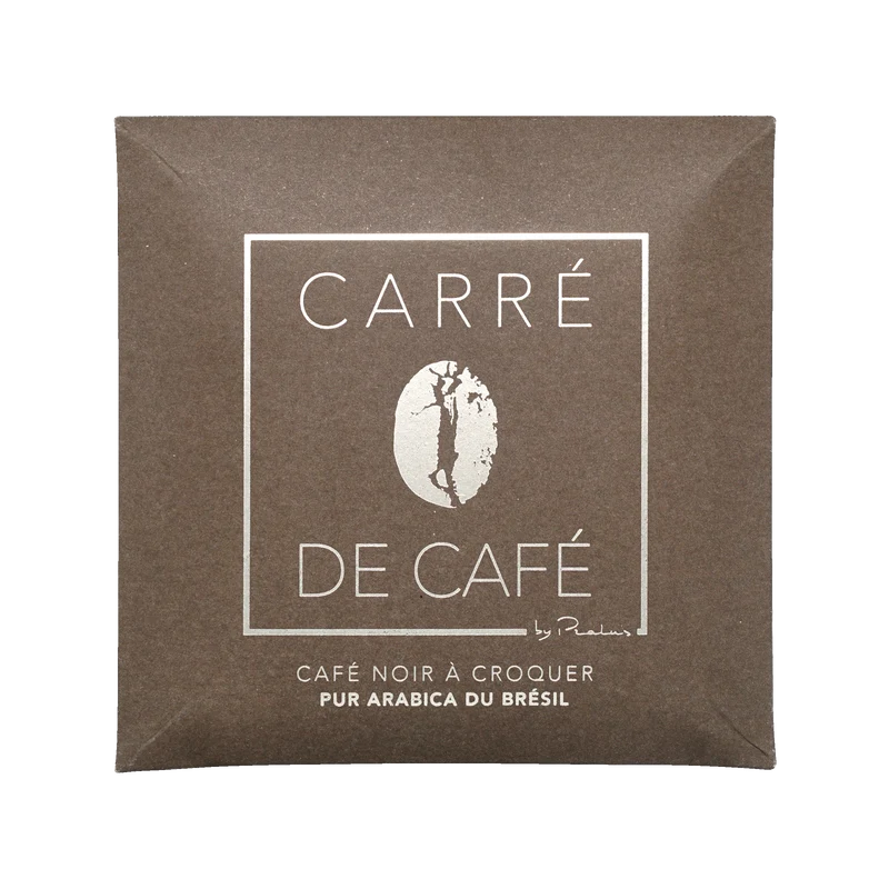 Pralus Carre de Cafe Noir Chocolate Coffee Bar 75%