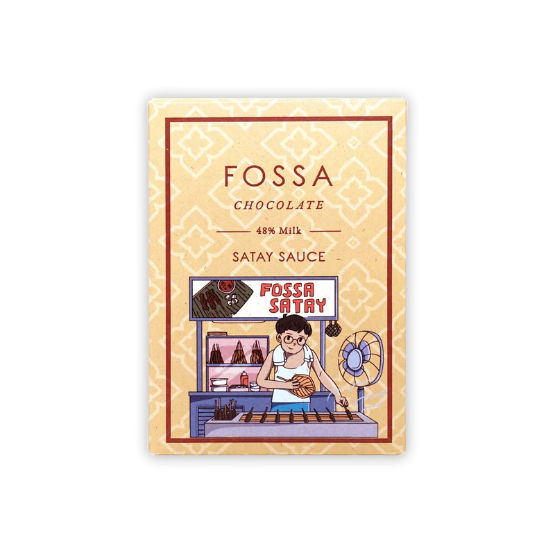 Fossa Milk Chocolate Satay Sauce 48%