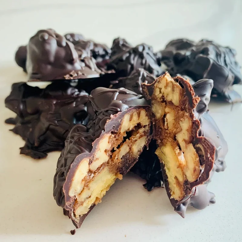 The Organic House Vegan Chocolate Turtles (1/2 pound)