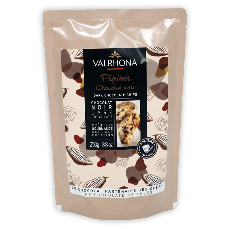 Valrhona Dark Chocolate Chips 52%