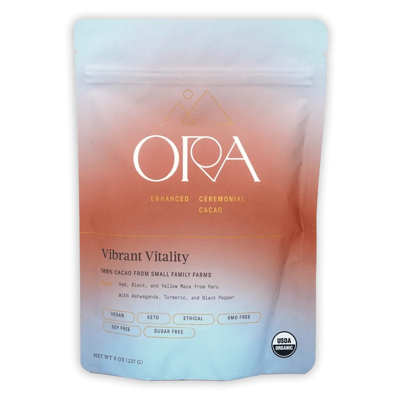Ora Ceremonial Cacao Vibrant Vitality 100%