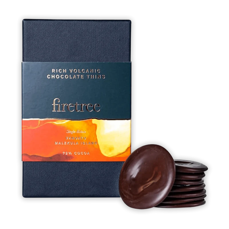 Firetree Thins Dark Vanuatu 72% (25 pcs)