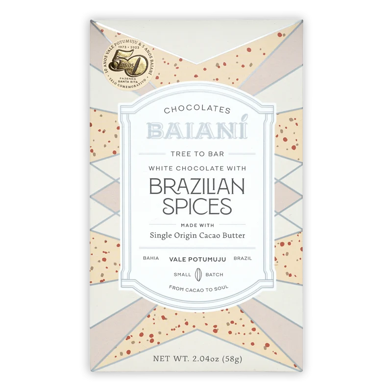 Baiani White Chocolate w/ Brazilian Spices