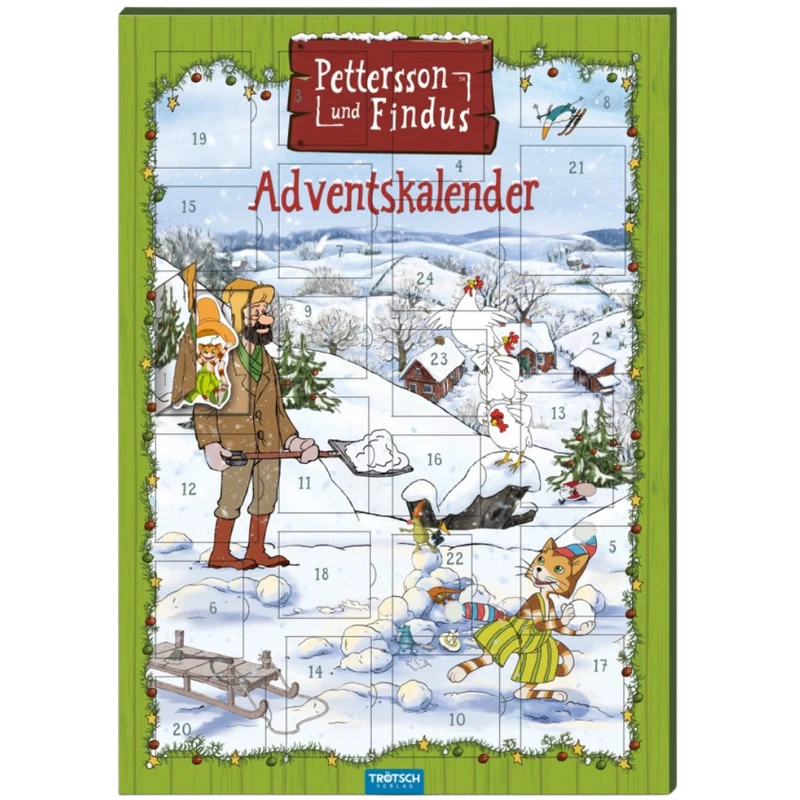 Pettersson & Findus - Magnet-Adventskalender