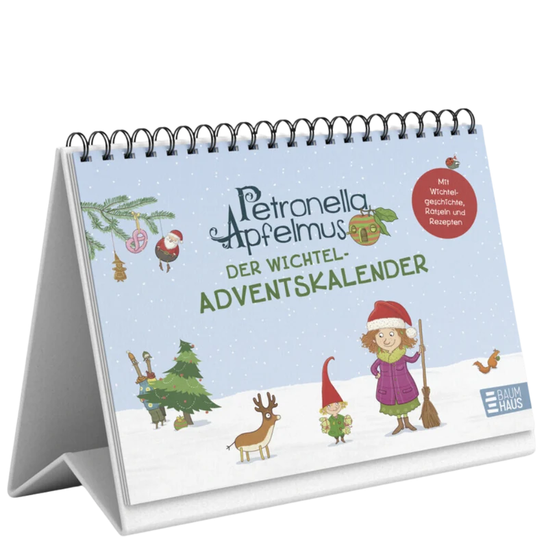 Petronella Apfelmus - Der Wichtel-Adventskalender - 23 x 17 cm - Baumhaus