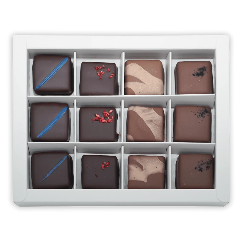 Fjåk Chocolate Coated Mixed Caramels (12 pcs)