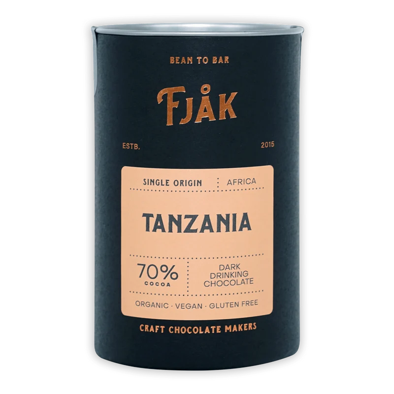 Fjåk Drinking Chocolate Dark Tanzania 70%
