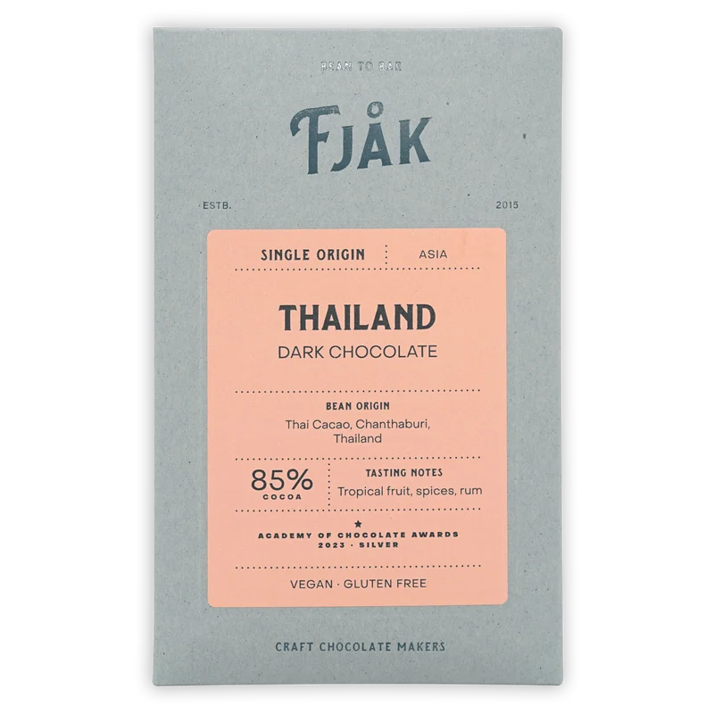 Fjåk Thailand Dark Chocolate 85%