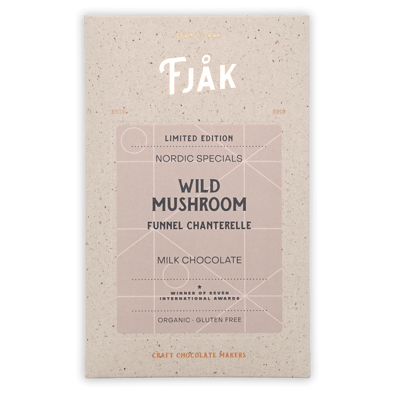 Fjåk Wild Mushroom Milk Chocolate 45% (Limited Edition)
