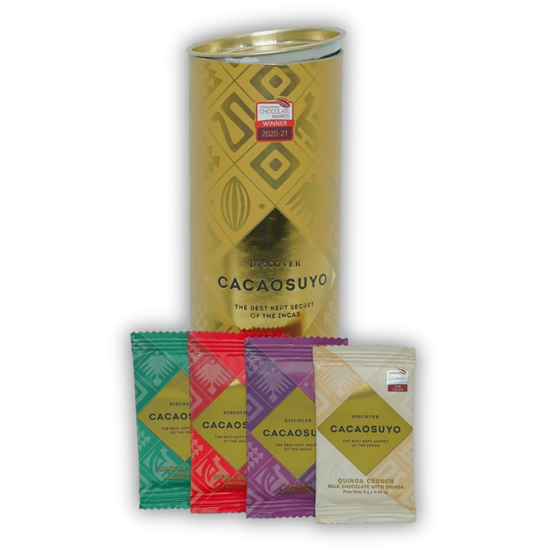 Cacaosuyo Assorted Napolitans Tube (20 pieces)