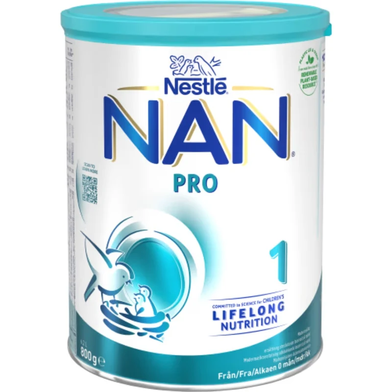Nestlé Nan Pro 1 Modersmjölksers Från 0 Månader - Infant Formula Milk 6.2l