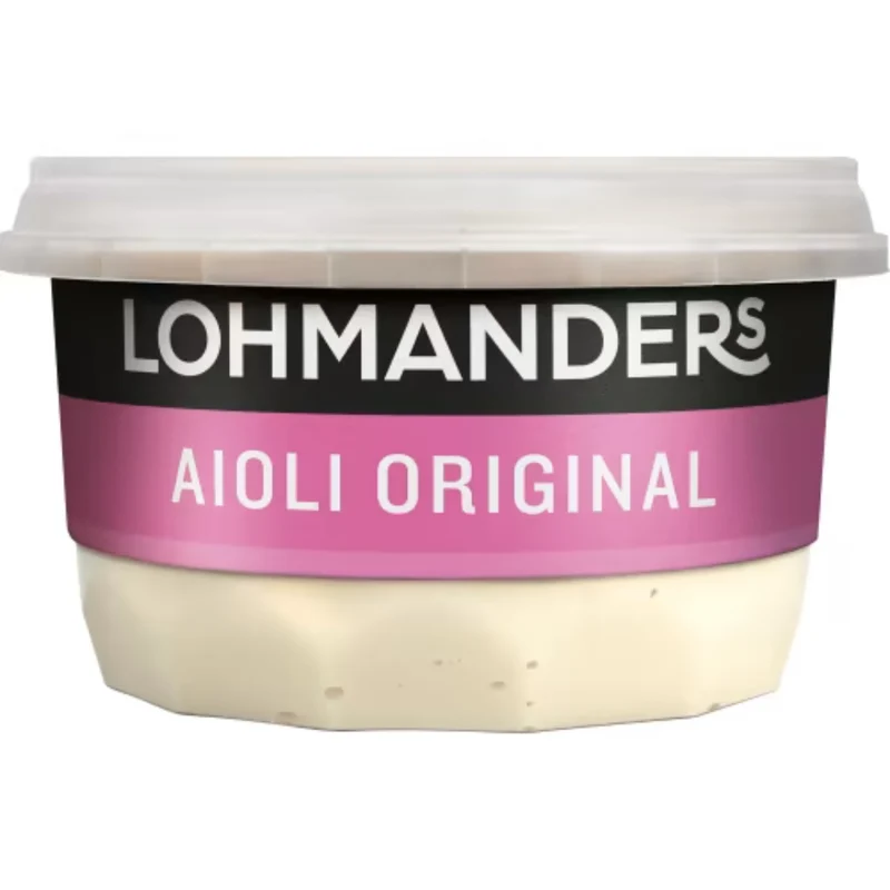 Lohmanders Aioli Original - Classic Creamy Aioli 230ml