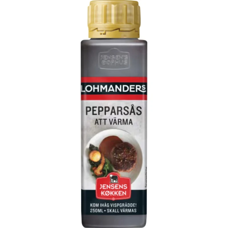 Lohmanders Pepparsås - Classic Pepper Sauce 250ml