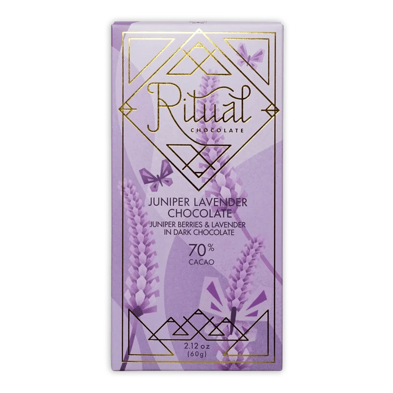 Ritual Juniper Lavender Chocolate 70%
