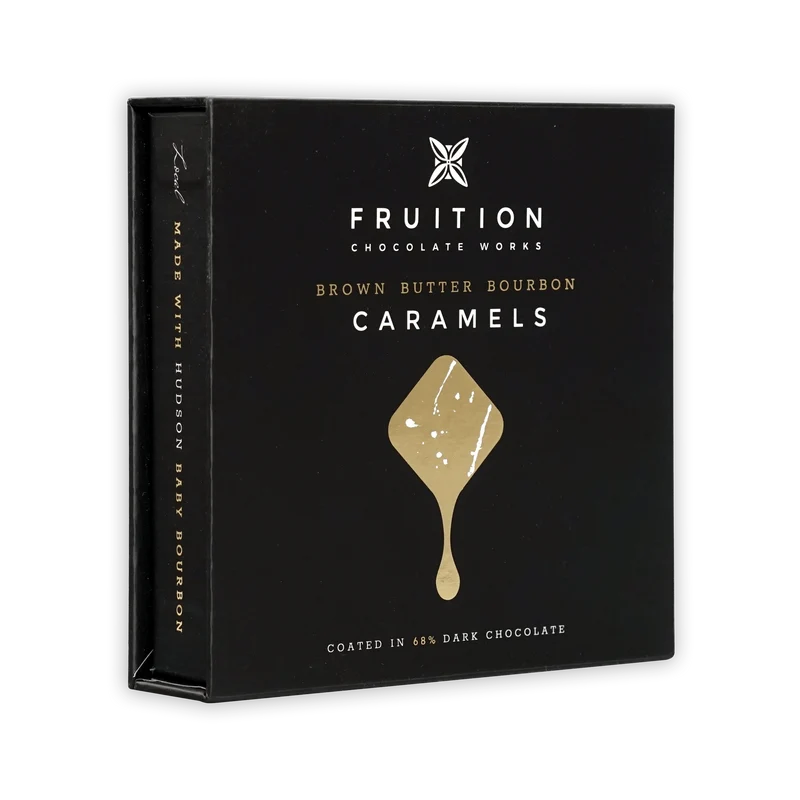 Fruition Brown Butter Bourbon Caramels 68% (9 pcs)
