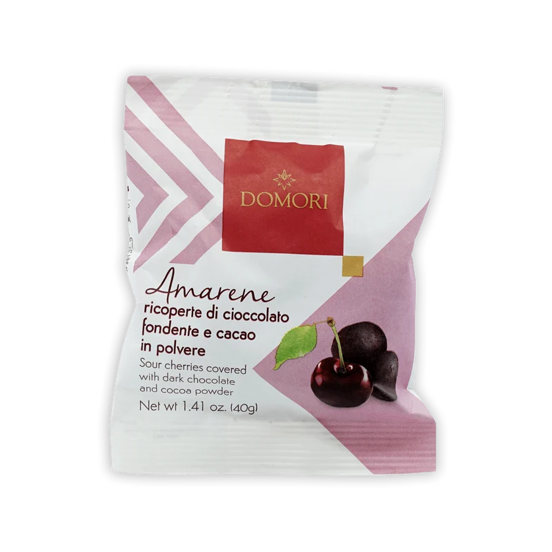 Domori Dragees Chocolate Covered Cherries