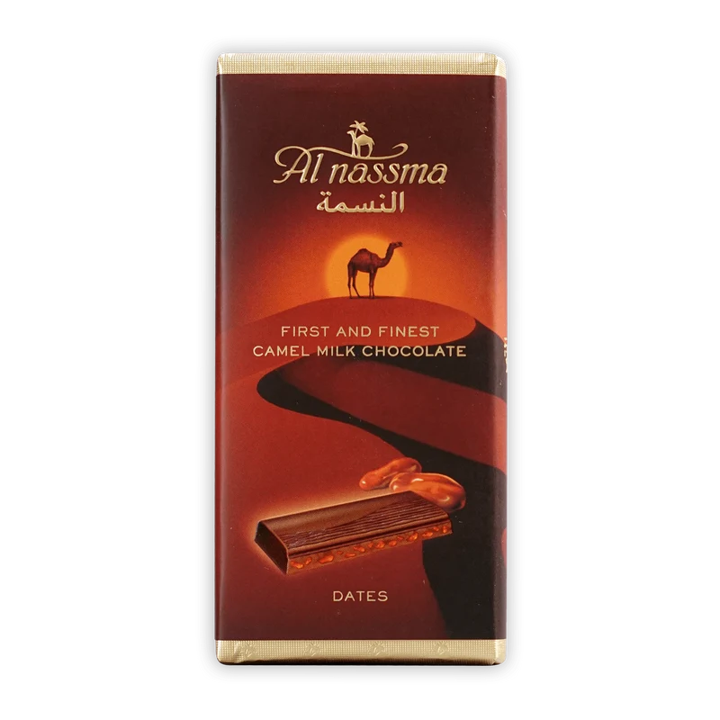Al Nassma Camel Milk Chocolate w/ Dates 46%