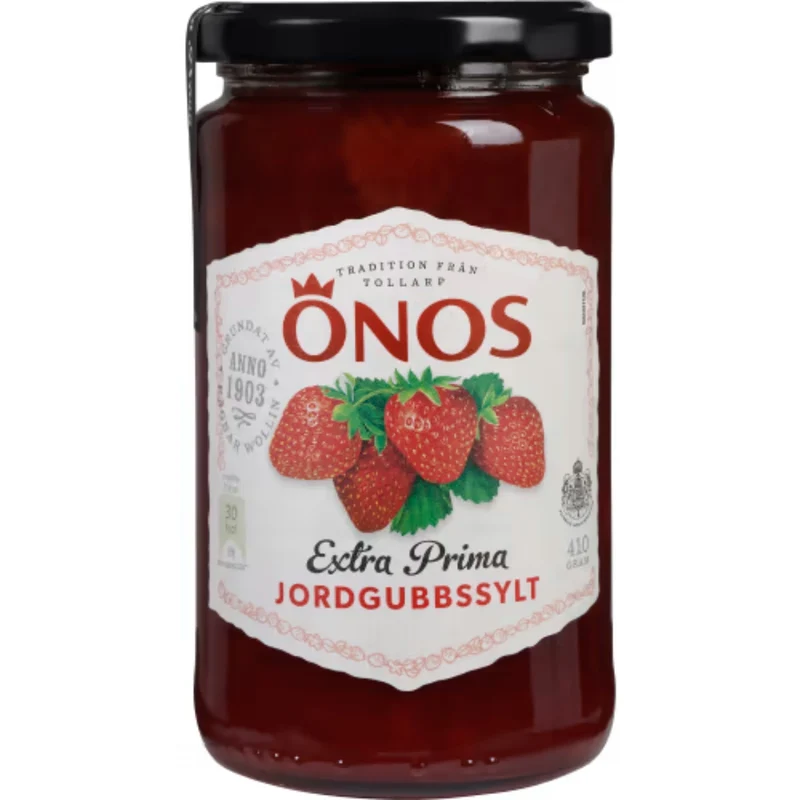 Önos Jordgubbssylt Extra Prima - Extra Prima Strawberry Jam 410g