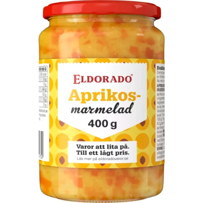 Eldorado Aprikos Marmelad - Apricot Marmalade 400g