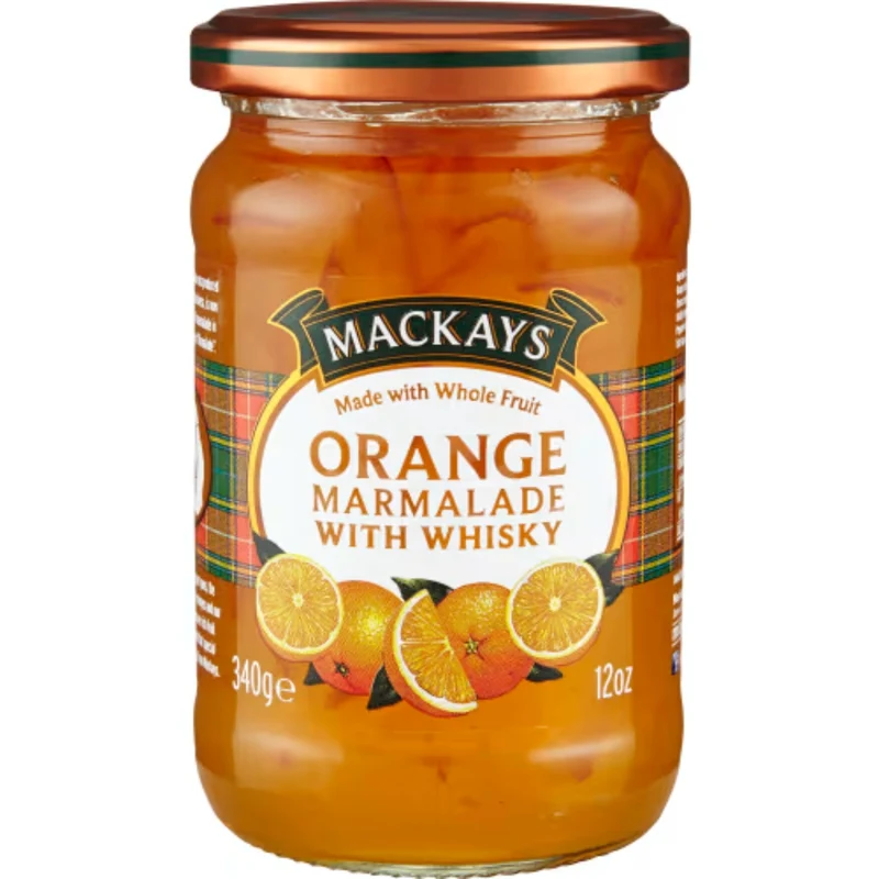 Mackays Orange Whisky Marmelade - Orange Whisky Marmalade 340g