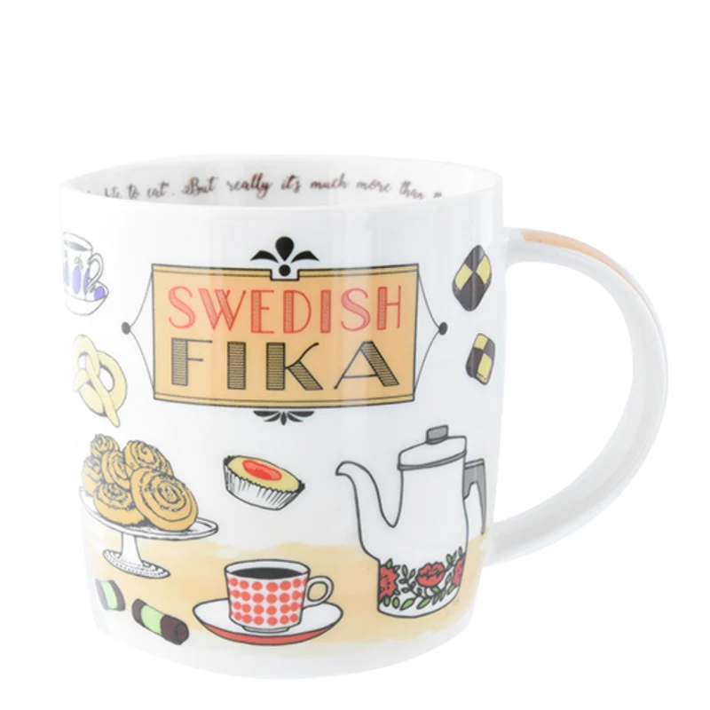 Mugg Swedish Fika - Becher - Porzellan