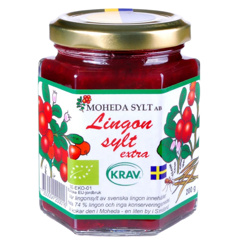 Moheda Lingon Sylt - Preisselbeere Konfitüre extra - 200 g