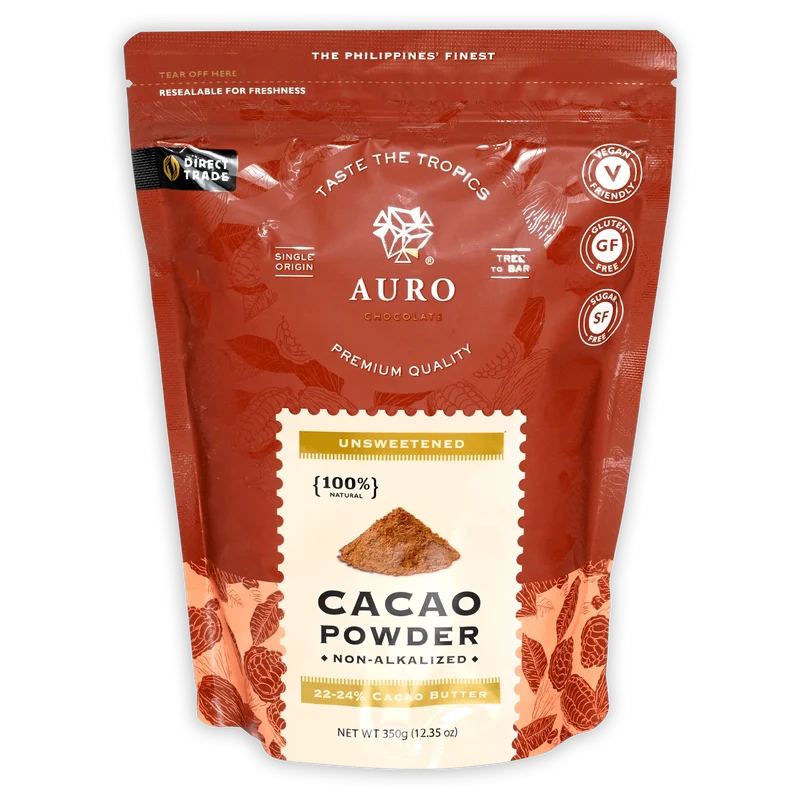 Auro Unsweetened Natural Cacao Powder 100%