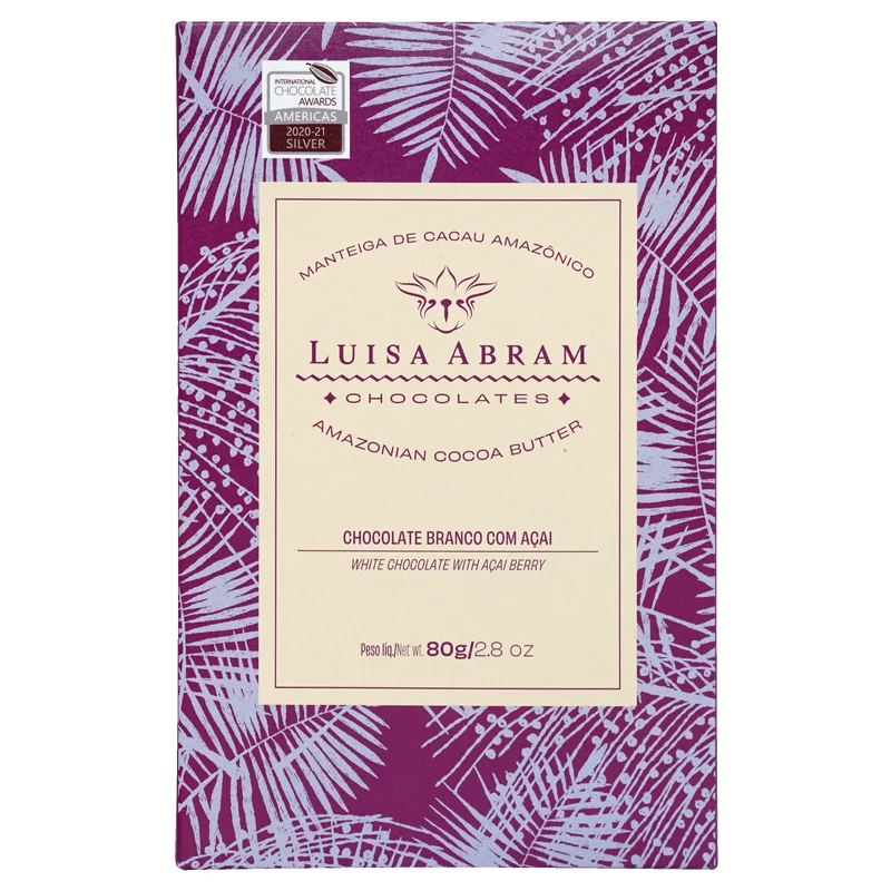 Luisa Abram White Chocolate w/ Açaí Berry