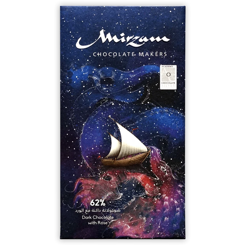 Mirzam Dark Chocolate w/ Rose 62%