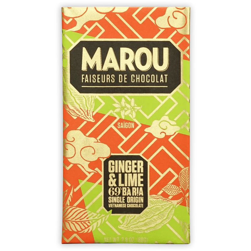 Marou Ba Ria Ginger Lime 69%