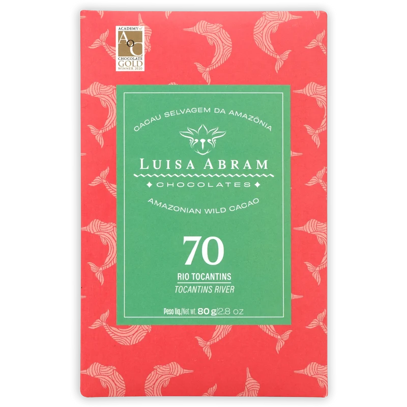 Luisa Abram Rio Tocantins Wild Cocoa 70%